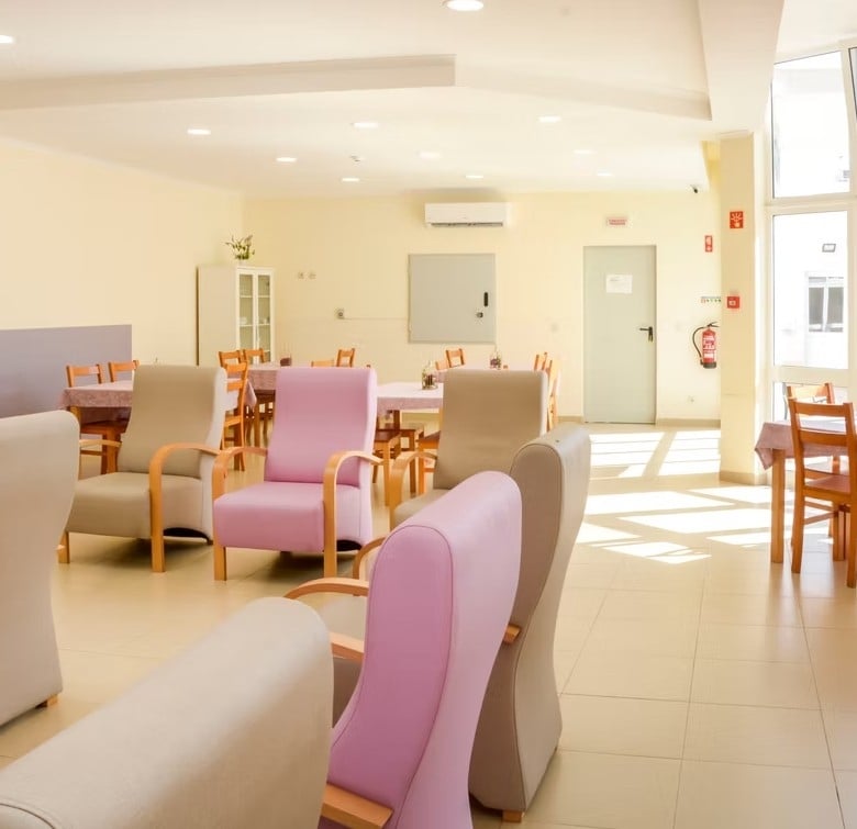 Recantos de Memórias Residência Geriátrica Sala de Estar