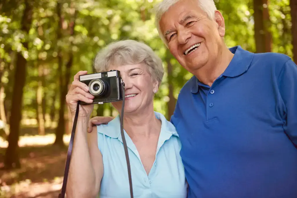 Como Melhorar a Qualidade de Vida dos Idosos Passeio Fotografia