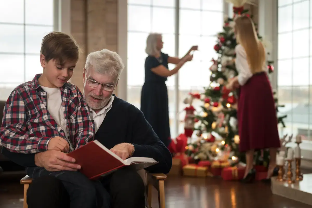 Como Celebrar o Natal em Famílias com Idosos Dependentes