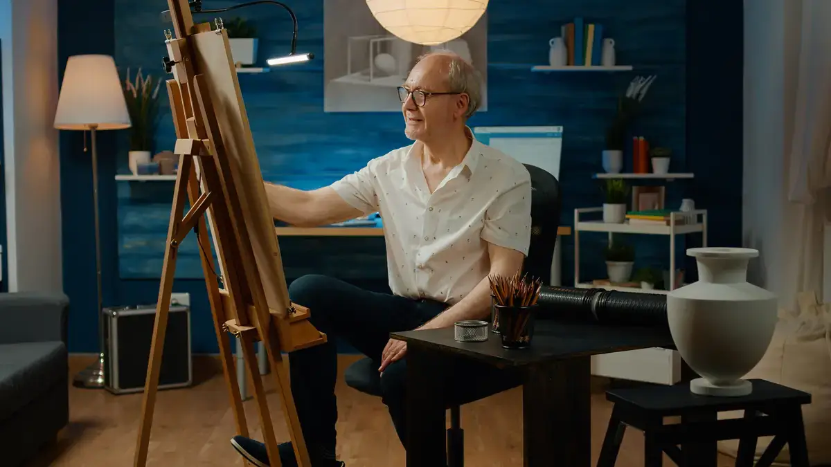 A Arte como Terapia para Idosos Pintura, Música e Expressão