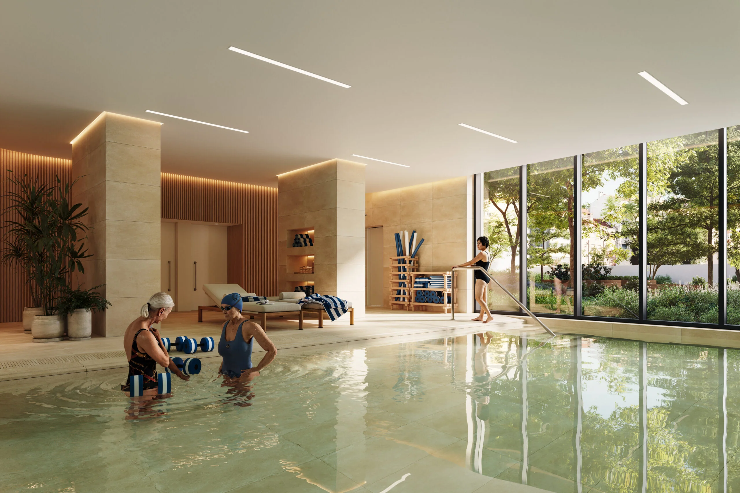Club65 Benfica - Residência Sénior - piscina